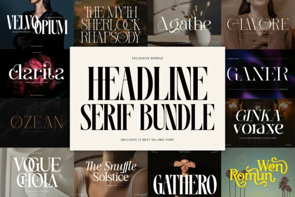 Download Headline Serif Bundle - Premium Resources